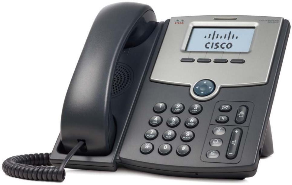 VOIP ΤΗΛΕΦΩΝΙΚΕΣ ΣΥΣΚΕΥΕΣ 82 97 Cisco SPA502G Cisco SPA512G Οθόνη LCD 128 x 64 με οπίσθιο φωτισμό 1 λογαριασμός SIP 2 x