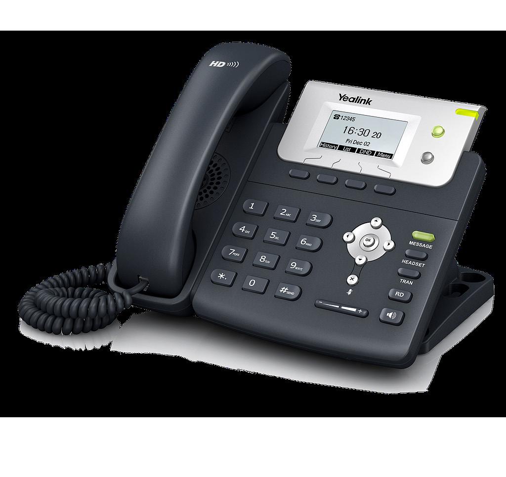 VOIP ΤΗΛΕΦΩΝΙΚΕΣ ΣΥΣΚΕΥΕΣ 40 Yealink T21P E2 Οθόνη LCD 132 x 64 με
