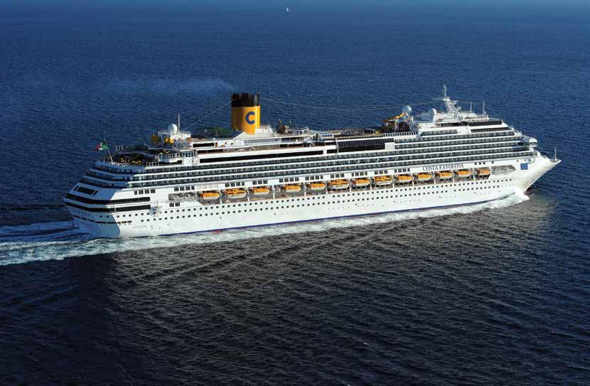 Το κρουαζιερόπλοιο Costa Favolosa Οι χώροι είναι ειδικά