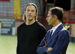 ΣΥΝΕΝΤΕΥΞΗ Είστε μια επιλογή που ήρθε από τον Sporting Director, τον κ. Domenico Teti. Ήταν ένας άνθρωπος με τον οποίο είχατε σχέση προηγουμένως; «Γνώριζα τον κ.