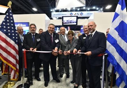 Hellenic Pavilion Inauguration Ceremony AUSA 2018 Deputy Assistant Secretary of the Army for Defense Exports and Cooperation, Ann Cataldo statement Greece is one of the oldest and most powerful