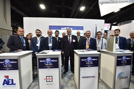 SEKPY-HASDIG booth Επιλογή Β Ομαδικό περίπτερο ΣΕΚΠΥ-ΕΕΛΕΑΑ 18 τ.μ. /3,09 m 2 ανά εκθέτη Παραλαμβάνεται έτοιμο προς χρήση με συγκεκριμένα έπιπλα και εξοπλισμό ανά εταιρία εκθέτη και κοινή εμφάνιση ως Ελληνική Συμμετοχή Xώρο 3,09 τ.
