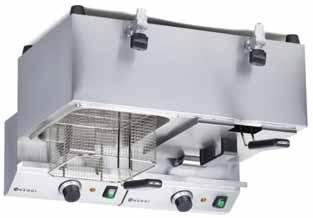 : 1 389,00 φριτέζες για βαθύ τηγάνισμα «Mastercook» ηλεκτρικές συσκευές 415 κρύα ζώνη το καυτό λάδι ανεβαίνει προς τα επάνω για τηγάνισμα, π.χ.