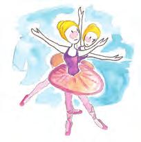 Στο μπαλέτο, ένα είδος χορού, οι χορευτές πολλές φορές με τον χορό τους διηγούνται μια ιστορία κάτω από τους ήχους της κλασικής μουσικής.