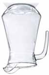 35050 «Kurfa» με εσωτερικό δοχείο πάγου internal ice insert 2,15 lt 16,5 cm 21,5 cm pack: 6 5,09 01.35051 «Piacenza» με καπάκι with lid 1,6 lt 10,4 cm 20,5 cm pack: 6 4,08 30.