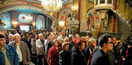 ΝΟΕΜΒΡΙΟΣ 2019 1 Π T Κοσμᾶ & Δαμιανοῦ Ἀναργύρων & Θεοδότης μητρ. αὐτῶν 2 Σ Ἀκινδύνου, Πηγασίου, Ἀφθονίου, Ἐλπιδοφόρου & Ἀνεμποδίστου μ. 3 Κ T Ε ΛΟΥΚΑ, Ἀκεψιμᾶ, Ἀειθαλᾶ μ., Ἀνακομιδή Λειψ. Ἀγ.