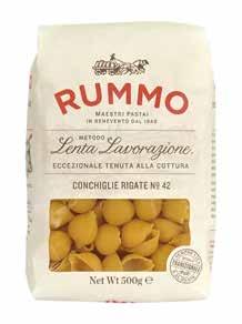 No155 500GR X 12TMX ζυμαρικά pasta 08-163 RUMMO CONGHIGLIE RIGATE No42 500GR X 16TMX 08-167