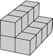 Πόσα καγκουρό είναι στην ομάδα; (A) 10 (B) 12 (C) 15 (D) 20 (E) 24 10. Michael paints the following buildings made up of identical cubes. Their bases are made of 8 cubes.