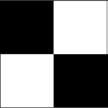 14. Five equal squares are divided into smaller squares. Which square has the largest black area? Πέντε ίσα τετράγωνα χωρίζονται σε μικρότερα τετράγωνα.