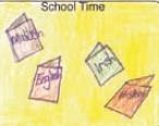 At school we learn Maths, Irish, English, History, Geography and