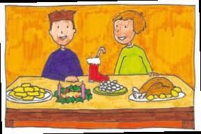 Lesson 2 KOSTAS IS IN NEW YORK FOR CHRISTMAS A LEAD-IN Match the pictures with the following