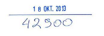 ΗΛΩΣΗ ΕΚΚΧΟ ΚΑΤΗΓΟΡΙΑΣ* Α NDO/L2410/17-10-2013 Προς την Εθνική Επιτροπή Τηλεπικοινωνιών και Ταχυδροµείων σύµφωνα µε την KYA 27217/505/13(ΦΕΚ 1442/14-06-2013) *Αναφέρεται η κατηγορία (π.χ. Α) ή το σύνολο των κατηγοριών (π.