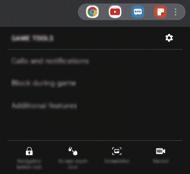 Εφαρμογές και ιδιότητες Χρήση Game Tools Μπορείτε να χρησιμοποιήσετε διάφορες επιλογές στο πλαίσιο Game Tools ενώ παίζετε ένα παιχνίδι.