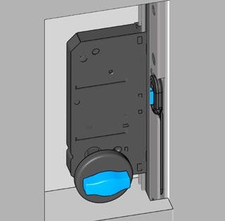 Ο σύρτης ασφαλείας πόρτας T2 μπορεί επίσης να απασφαλιστεί από την κύρια