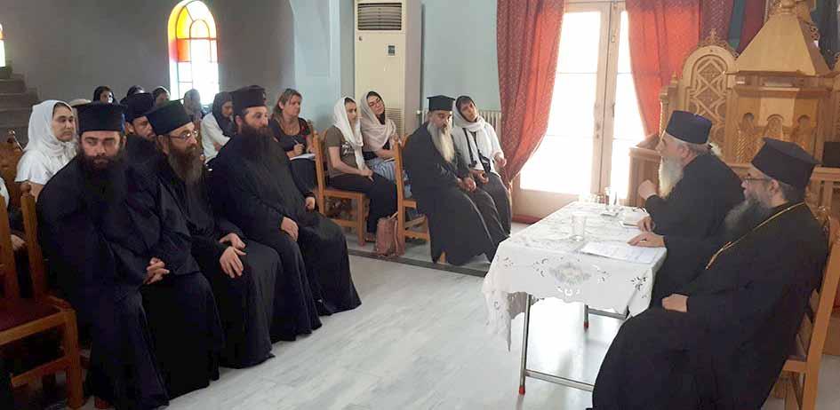 πρόγραμματος. Σύντομη ἀναφορά στήν προσωπικότητα τοῦ Κατηχητοῦ καί τίς πνευματικές προϋποθέσεις τοῦ ἱεροῦ ἔργου τῆς Κατηχήσεως ἔκανε ὁ Θεοφιλέστατος Ἐπίσκοπος Γαρδικίου κ.