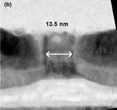 Λιθογραφία Δέσμης Ηλεκτρονίων Cross-sectional transmission electron micrograph of a 13.