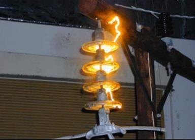 Υπερπήδηση (flashover) Υπερπήδηση και Διάτρηση π.χ. λόγω ρύπανσης.