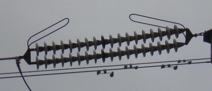 απαγωγής τόξου (arcing horns) Μετατόπιση
