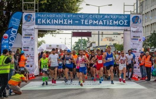 Π Ρ Ο Κ Η Ρ Υ Ξ Η 4 ος Μαραθώνιος Κρήτης Crete Marathon Κυριακή 21 Απριλίου 2019 Οι αγώνες σε δημόσια οδό περιλαμβάνουν: Μαραθώνιο Δρόμο, Αγώνα Δρόμου 10 χλμ.