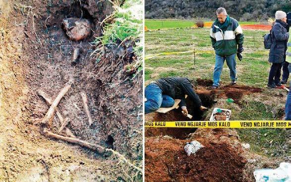 18, παρουσία ἐμπειρογνωμόνων ἀπὸ τὴν Ἑλλάδα καὶ τὴν Ἀλβανία, ἡ διαδικασία ἀναζήτησης, ἐκταφῆς, ταυτοποίησης καὶ ταφῆς τῶν Ἑλλήνων πεσόντων στὶς περιοχὲς τοῦ Ἀργυροκάστρου.