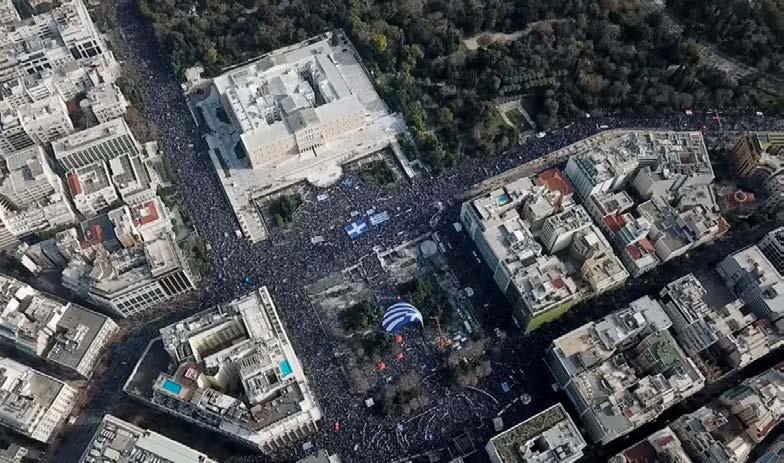 Ὁ λαὸς μίλησε Τοὺς τελευταίους μῆνες ὑπῆρξε (καὶ λόγω τῶν ἐξελίξεων συνεχίζει νὰ ὑπάρχει) μία μεγάλη κινητοποίηση τοῦ Ἑλληνισμοῦ, ἐντὸς καὶ ἐκτὸς Ἑλλάδος.