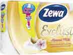 05 Χαρτί υγείας ZEWA exclusive Ultra soſt 16 ρολά Ultra soſt 8 ρολά Almond milk 8 ρολά 8.95 12.78 4.54 6.48 4.97 7.