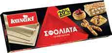 MASTER 815gr Σε ταψί 3.70 5.28 Μίνι 3.79 5.41 3.17 3.