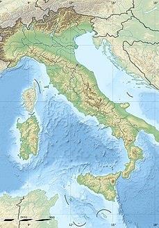 Κατεύθυνση: Β-Ν της Ιταλίας Πλάτος: 40-120 χλμ.