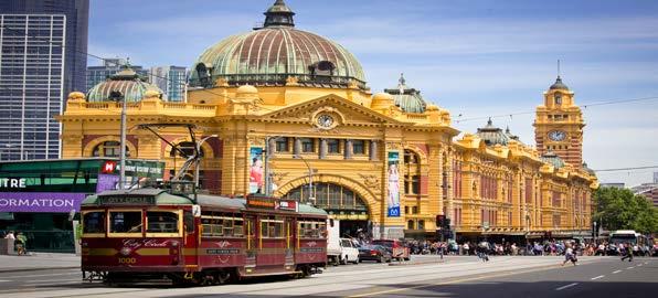 GRAND MELBURNE CITY TOUR - 24/12/2018 (ΠΕΡΙΛΑΜΒΑΝΕΤΑΙ) ΠΕΡΙΗΓΗΣΗ ΣΤΗ ΜΕΛΒΟΥΡΝΗ Έναρξη: 08:30 Διάρκεια: 5 ώρες Πρωινό στο ξενοδοχείο μας και μαζί με όλη την ομάδα αναχωρούμε με τον Αγγλόφωνο συνοδό