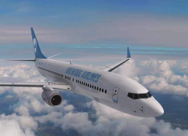 Ζυµώθηκε για να την πιεις στον αέρα Με ένα «BrewDog Boeing 767» αλλά και µια ειδική µπύρα που έχει ζυµωθεί ώστε να διατηρεί τη γεύση της σε υψόµετρο 30.