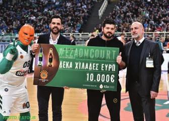 Τρέχει ο διαγωνισμός «Eza On Court» Mε στόχο να φέρει τους φίλαθλους του µπάσκετ στο «παρκέ» της αγαπηµένης τους οµάδας η Ελληνική Ζυθοποιία Αταλάντης τρέχει µέσω των social media τον διαγωνισµό «Eza