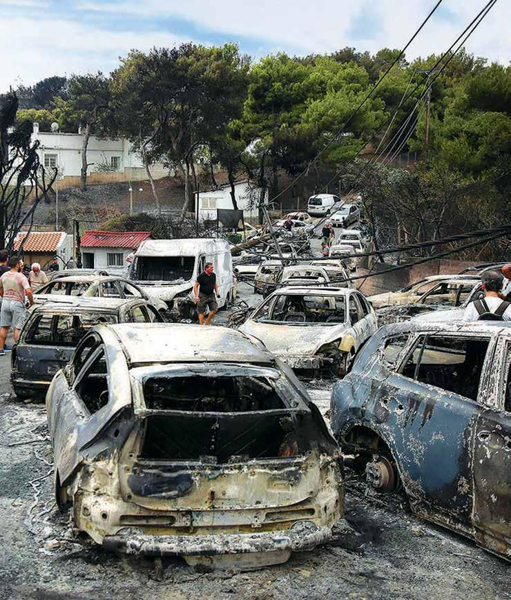 Σάββατο-Κυριακή 28-29 Ioυλίου 2018 Τεύχος 396 ποιός φταίei; Η ασύλληπτη τραγωδία στο Μάτι ας οδηγήσει το κράτος στη