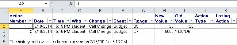 Changes 3. Κλικ Accept/Reject Changes 4.