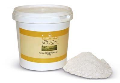 CDO55 5 kg * Φυσική Ορυκτή Σκόνη FRENCH GYPSUM Μέ βασή έξαιρέτικα λέπτές όρύκτές σκόνές, τό ύλικό French Gypsum χρήσιμόπόιέιται γένικα σέ τέχνικές έπιχρύσωσής και στήν παραδόσιακή ζωγραφική ωστέ να