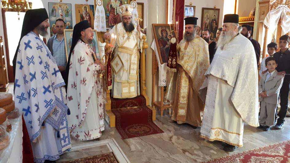 Λειτουργίας στὸν αὐτὸ Ἱερὸ Ναὸ καὶ ἐν συνεχείᾳ τοῦ Ἑσπερινοῦ τῆς Γονυκλισίας, ἐκφωνήσας ἑόρτια Ὁμιλία.