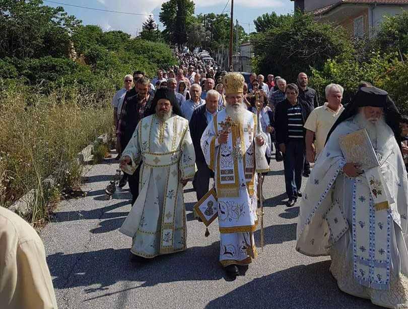 Γερόντιος λειτούργησε στὴν Ἱερὰ Μονὴ Ἁγίας Τριάδος στὴν Νέα Πεντέλη Ἀττικῆς, Κτήτωρ τῆς ὁποίας τυγχάνει ὁ νεοδιακυρηχθεὶς Ἅγιος Ἰωάννης ὁ νέος Ἐλεήμων τῆς