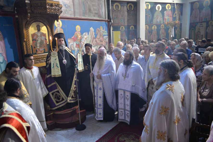 Πανηγύρεις Ἀποστόλων Πέτρου καὶ Παύλου καὶ Μεθέορτος Συνοδικὸς Ἑσπερινὸς Τὸ ἀπόγευμα τῆς Τετάρτης, 28-6/12-7-2018, τελέσθηκε ὁ ἑόρτιος Ἑσπερινὸς στὸν Πανηγυρίζοντα Ἱερὸ Ναὸ Ἁγίων Ἀποστόλων Πέτρου καὶ