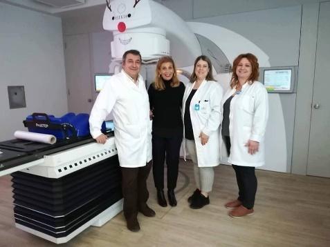 Τριανταφφλλειου Γενικοφ Νοςοκομείου Λάριςασ, πραγματοποιϊντασ προγραμματιςμζνεσ ςυναντιςεισ ςυνεργαςίασ με τον Κακθγθτι Ογκολογικισ Ρακολογίασ τθσ Λατρικισ Σχολισ του Ρανεπιςτθμίου Κεςςαλίασ κ.