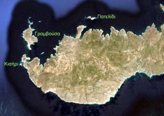 FLORA AMORGINA 40 Νησιά δίπλα στην Αμοργό Γραμβούσα H Γραμβούσα με την αμμουδιά της Στο δυτικό άκρο της Αμοργού και κοντά στο ακρωτήριο Καλοτάρι (ή Πάλος) βρίσκεται η νήσος Γραμβούσα.