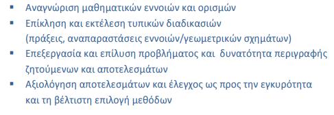 Mαθηματικά ΣΤ Δημοτικού: Σταθερά και μεταβλητά