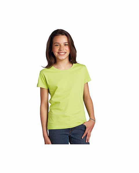 Κοριτσίστικο t-shirt Κοντό μανίκι Ποιότητα jersey 150 gr 100% βαμβάκι ανοιχτή στρογγυλή λαιμόκοψη Στυλ Κοντό μανίκι Μαύρο Λευκό Ροζ Φούξια Κόκκινο Κοραλί Λαχανί