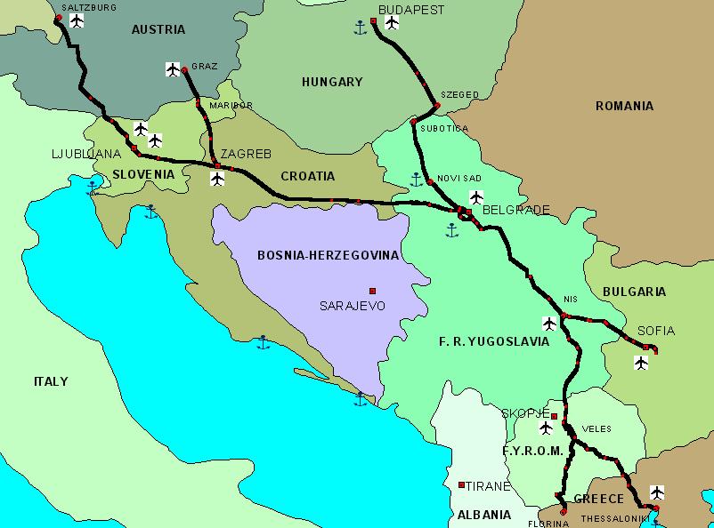 ΕΛΛΗΝΙΚΗ ΗΜΟΚΡΑΤΙΑ ΥΠΟΥΡΓΕΙΟ ΜΕΤΑΦΟΡΩΝ ΚΑΙ ΕΠΙΚΟΙΝΩΝΙΩΝ ΕΡΕΥΝΗΤΙΚΟ ΕΡΓΟ "Τεχνική Υποστήριξη της διεθνούς συνεργασίας για τον Πανευρωπαϊκό Άξονα Χ" ΙΟΥΛΙΟΣ 2004 ΙΟΥΛΙΟΣ 2007 1 η ΕΝ ΙΑΜΕΣΗ