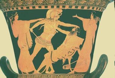 Αισχύλος (αυτοδικία) Ορέστεια (κύκλος εκδίκησης) Ερινύες (αδιάφορες για την