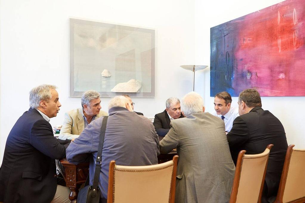 Συναντήσεις μελών του Δ. Σ.