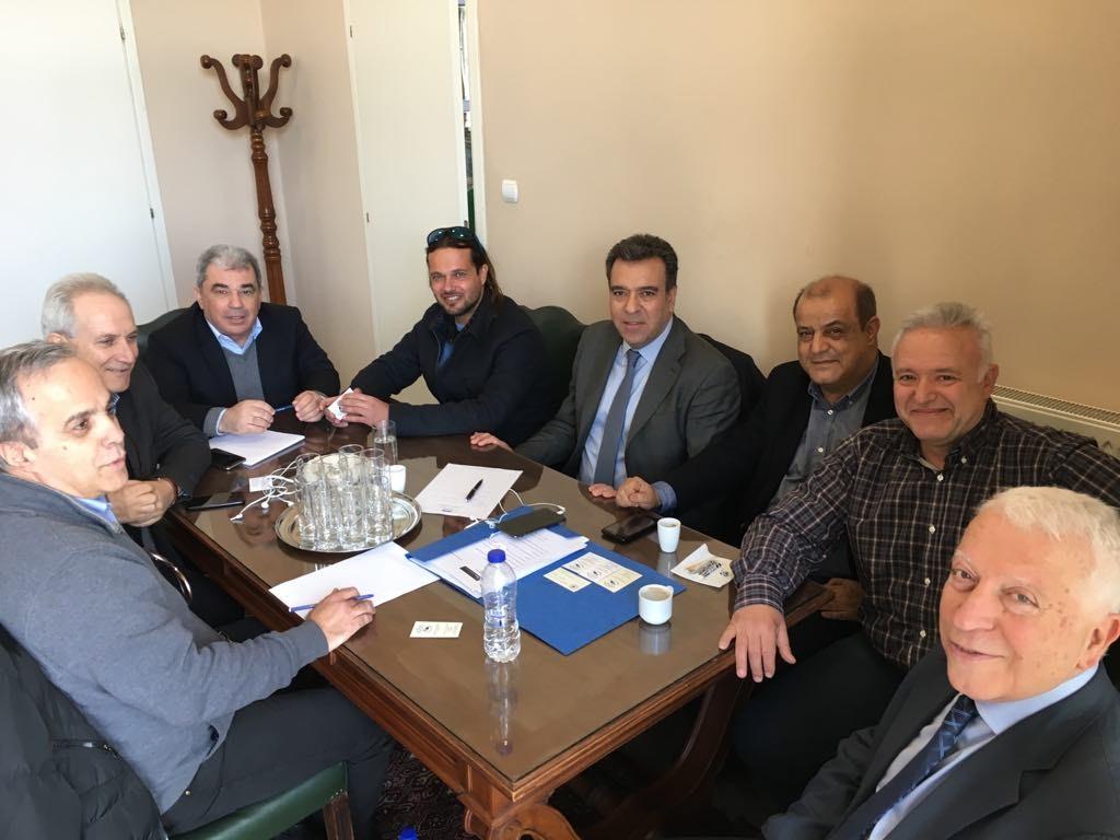 Συνάντηση εργασίας, της Διοίκησης του Επιμελητηρίου Λέσβου με τον Τομεάρχη Τουρισμού της Νέας Δημοκρατίας και Βουλευτή