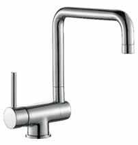 Küchenarmaturen Nina 1 Einhand-Küchenarmatur mit schwenkbarem uslauf mit flexiblen nschlussschläuchen Single lever sink mixer swivel spout