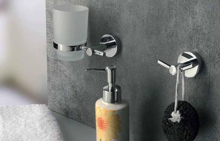 Wall-mounted toilet brush holder Toilettes