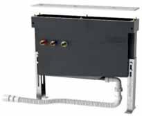 Zubehör Wannenrandmontagegestell bestehend aus Standträgersystem mit Universalmontageplatte, Schlauchkasten mit bleitung Bath tub installation rack constisting of carrier current system of