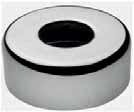 Zubehör Design-Schubrosetten Messing, ußenmaß 80 mm Sifonrosetten Messing 32 mm 22 mm 1/2" - Höhe 15 mm - 83-001-01 11,00 Höhe 15 mm - ußen 70 mm 83-006-01 11,20 27 mm 3/4" - Höhe 15 mm -