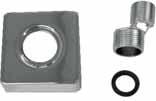 83-026-01 17,40 Höhe 25 mm-ußen70 mm 83-034-01 6,40 Rastbuchse Kunststoff weiß passend zu crylgriffoberteil 3/8",1/2" S-nschluss mit Rosette S-Connection with cover plate 82-071-00 1,90